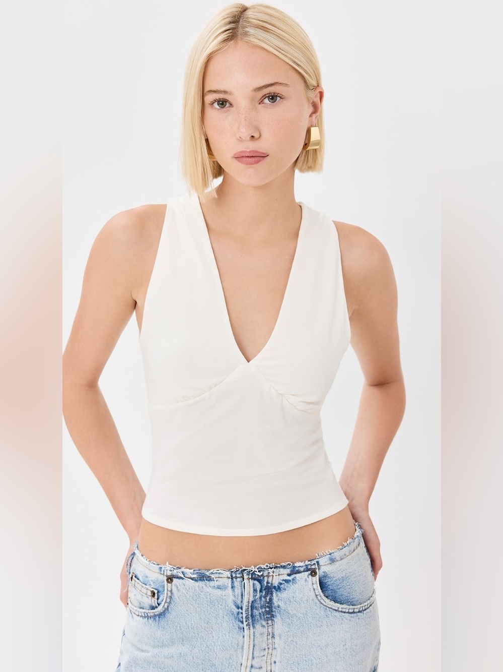 Reformation Bowie Knit Top